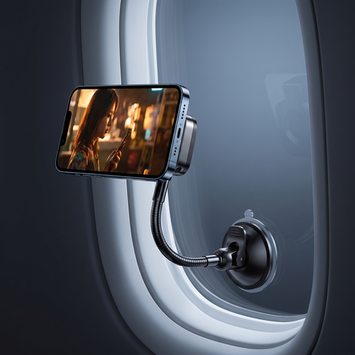 Soporte magnético MagSafe para avión y viajes